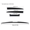 Car Rear Wing 52.76 Inch Rubber Trunk Lid Tailgate Spoiler