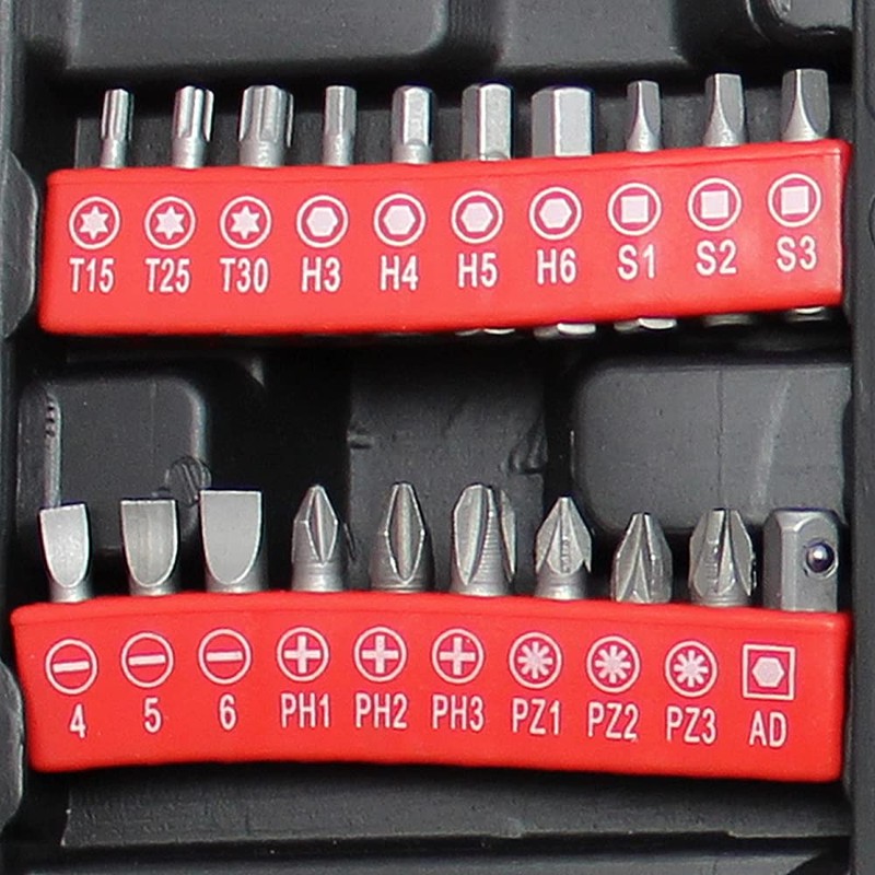 BlueDot Trading 142-Piece Big Tool Box Storage Case Set with