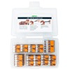 WAGO 221 Lever-Nuts 36pc Compact Splicing Wire Connector Assortment. Includes
