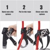 Climbing Clamp Climbing Foot Lift Right and Left for Mountaineering,
