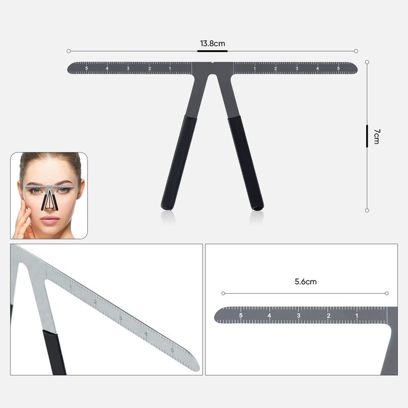 Microblading Set, Mokohoa Microblading Pen with Mapping Kit Microblading Pen