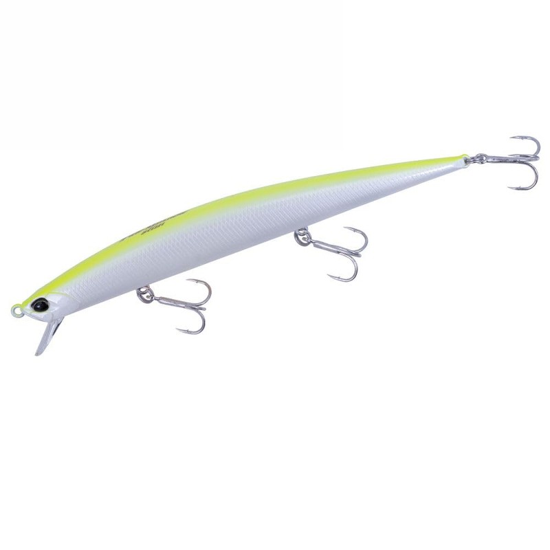 Duo Tide Minnow Slim 140 AFA0006 Black Spot Jack Ayu
