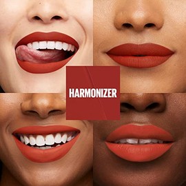 Maybelline Super Stay Matte Ink Liquid Lip Color, Moodmakers Lipstick Collection, Long Lasting, Transfer Proof Lip Makeup, Harmonizer, Red Brown, 1...