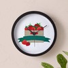 CafePress Crate of Strawberries 10" Wall Clock for Livingroom, Kitchen,