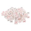 KONTONTY 100pcs Playing Card Clay Beads Lightweight Spacer Charms for
