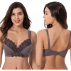 Curve Muse Plus-Size Wire-Free / Wireless Unlined Comfort Bras 46C