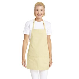 Bib Apron 3 Pocket 155 65 cm - sand