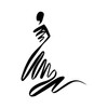 Vinyl Wall Art Decal - Abstract Woman - 15" x