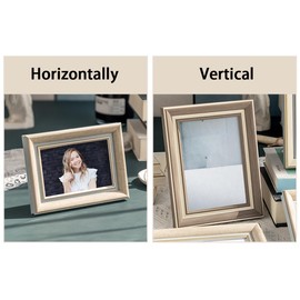 marysgift Photo Frame Couples Gifts Picture Frame Birthday Gifts for Him Her Wife Women Tabletop Photo Frames (Blue,6" x 8")