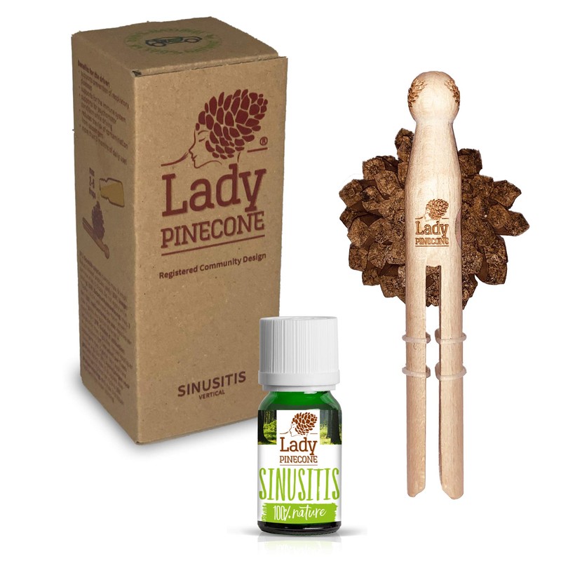 Lady Pinecone - aromatherapy kit in the car with 1