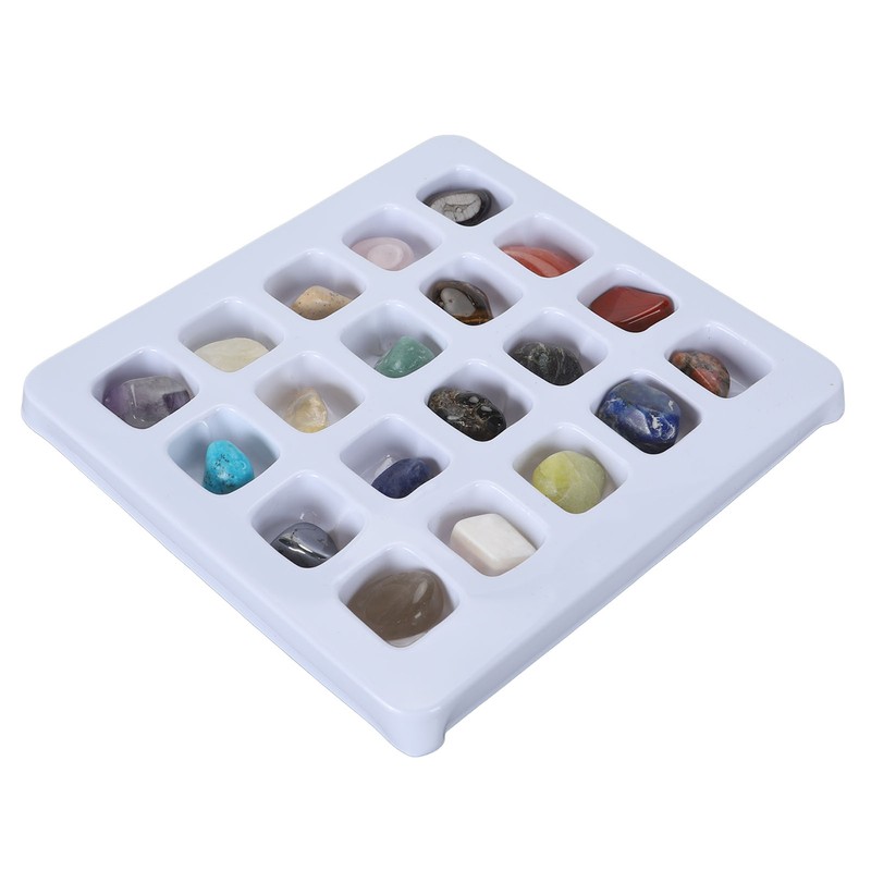 20pcs Rock Stone Colletction Kit for Boys Girls Exquisite Science