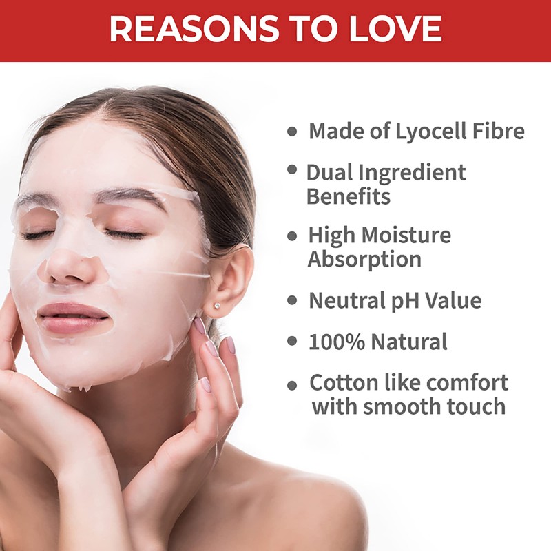 Nykaa Naturals Skin Secrets Bubble Sheet Mask, Peptides and Goji