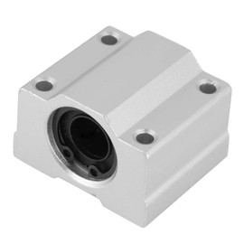 4pcs SCS12UU 36x42x28mm Linear Ball Bearing Motion Bearing Slide Block Closed Aluminum Housing Inner Diameter 12mm Suitable for Power Tools Sports Equipment Carpentry Industrial