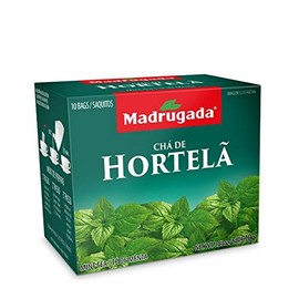 Natural Mint Tea from Brazil - Gluten Free - Great for Bad Breath - 20 Bags