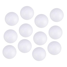 Operitacx Foam Ball Foam Brick Eggs Empty Easter Eggs Foam Golf Balls Practice Easter Craft Foam Circles Craft Foam Bubble Decorative Balls Bubble Ball White Foam