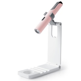Romon Mini Lampada UV LED Unghie, USB Ricaricabile e Portatile, Lampada UV Unghie Piccola 3W, Lampada Gel Unghie con Supporto, 20/60 Timer, per Asciuga Unghie Salone di Casa,Rosa
