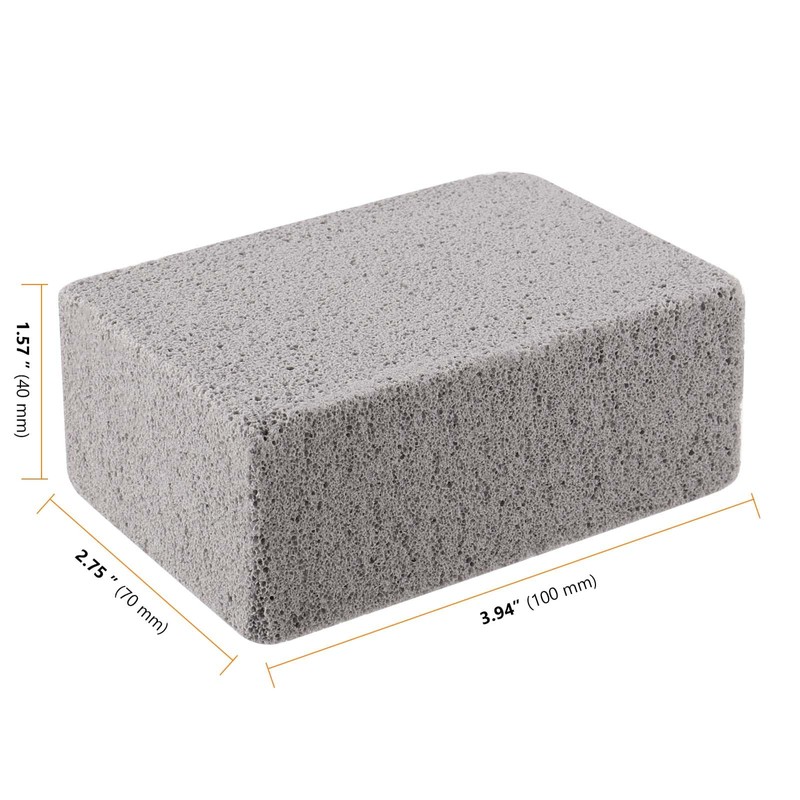 SEUNMUK 10 Pack Grill Stone Cleaning Brick Block, 3.9x2.8x1.6 Inch