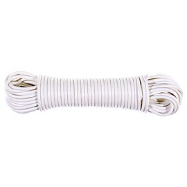 Rope & Cord Plastic Coated Clothesline – Weatherproof Synthetic Fiber Reinforced Cord for DIY Projects & Landscaping