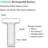 HAPYGI Cordless Table Lamp - Touch Sensor with Dimming