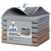 MR.SIGA Waffle Weave Cleaning Cloths, Ultra Absorbent and Lint Free,
