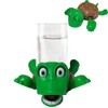 Turtle Coaster, 3D Printed Funny with Interactive Expression, Insulated Drinking