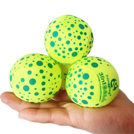 Glow in The Dark Soft Juggling Ball Set of 4 100g Each, 4 Pieces Washable Juggling Balls for Beginners, Soft Easy Juggle Balls, Multiple Practice Juggling Ball Kits