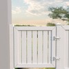 Bordersmover Self-Closing Gate Hinges, Heavy Duty for Vinyl/Wood/Metal Fence, Pack