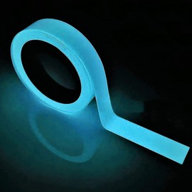 Itisyou Luminous Tape, Fluorescent Tape, Reflective Tape, Luminous Sheet, Fluorescent Reflective Tape, Luminous Seal, Luminous Sticker, Door Knob, Bicycle, Reflective Sticker, Width 0.4 inches (10 mm)