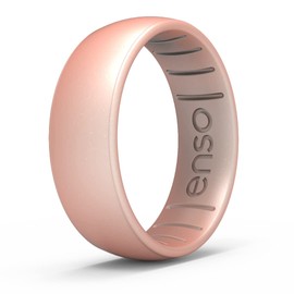 Enso Rings Elements Classic Silicone Ring - Rose Gold-Infused - 6