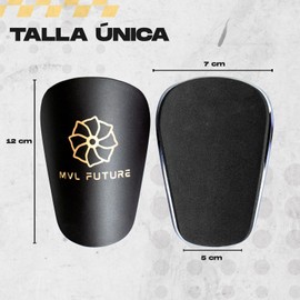 MVL FUTURE Mini Soccer Shin Guards + Sports Storage Bag + Compression Stockings | Small Soccer Shin Guards for Adults, Women, Boys and Girls (White)