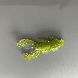 ASYHV Weedless Soft Fishing Lures - 8 Pcs Crawfish Lures for Bass，Durable TPE ，Idealfor Freshwater & Saltwater Fishing, Gift for Men (2.5in-1/8oz-Bright Green)