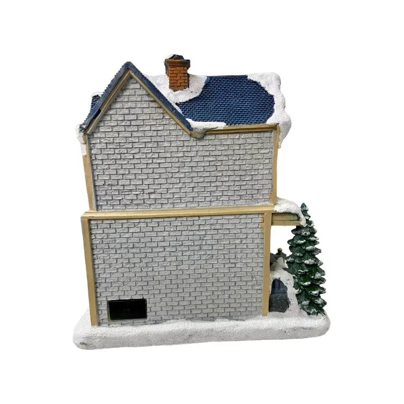 Home Accents Holiday Villa Casa Navideña Iluminada Luz Led Y
