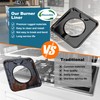Square Drip Pan 7.75" Heavy Duty Gas Burner SGP-400 Square