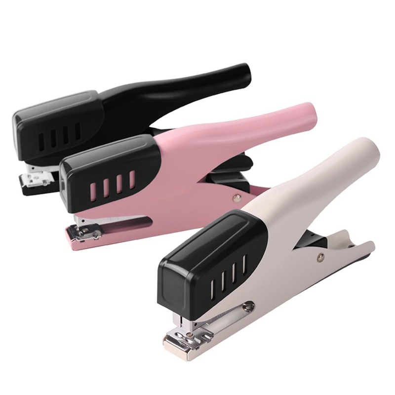 HXBER Handheld Stapler, Handheld Stapler Heavy Duty Office Stapler 25