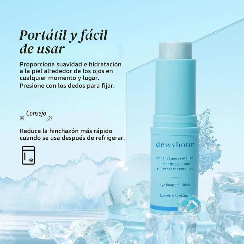 Dewyhour - Bálsamo refrescante para debajo de los ojos para