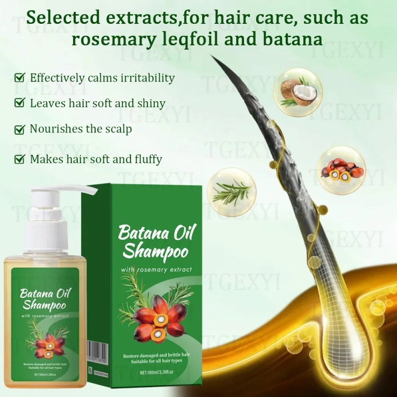 2 Botellas Champú Batana, Crecimiento Del Cabello
