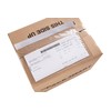 USPACKSMART 500 Units, 6"x8.5" Clear Packing List Shipping Label Envelopes