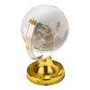 Idecor Esfera Mundo Globo Terraqueo Cristal 4 Cm Decoracion