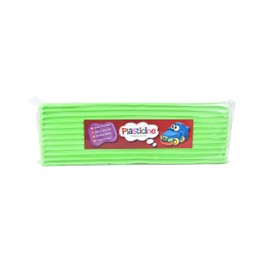 Plasticine 400 g, Neon Green, Modelling Clay for Animators and Modelers, Easy to Shape, Ideal for Sculptures, Models and Stop Motion