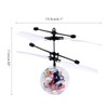 LED Luminous Electric Flying Ball Helicopter for Kids Induction Flying