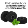 Hilo Dental de Carbón de Bambú con Carrete Reemplazable Sabor