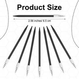 Outus 200 Pieces Foam Tip Swab Sticks Cleaning Swabs Sponge Stick for Inkjet Printer, Print Head, Camera, Optical Lens, Optical Equipment, Electronics, Ideal for Narrow Gaps or Tracks, Black