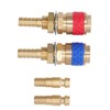 Welding Quick Connector Water Cooled Gas Adapter M8 Brass Fitting