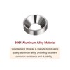 sourcing map 30pcs Countersunk Washers M4 Anodized Aluminum Alloy Finishing