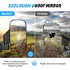 Nilight UTV Side Mirrors Offroad Rear View Mirror Universal Fits
