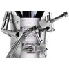 BRUBAKER Flaschenhalter Feuerwehrmann Metall Skulptur mit Geschenkkarte