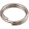 Nissa Chain P-835 Stainless Steel Double Ring, 0.4 x 3.9