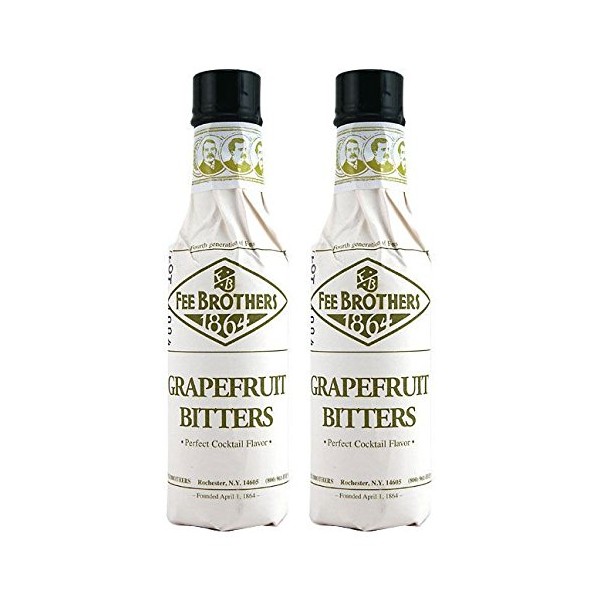 Fee Brothers Grapefruit Cocktail Bitters - 5 oz - 2 Pack