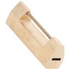 Antique Style Padlock 5cm Spacing Horizontal Lock with Key for