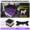 TKYZ Dog Car Seats for Small Medium Dogs,PU Leather Car